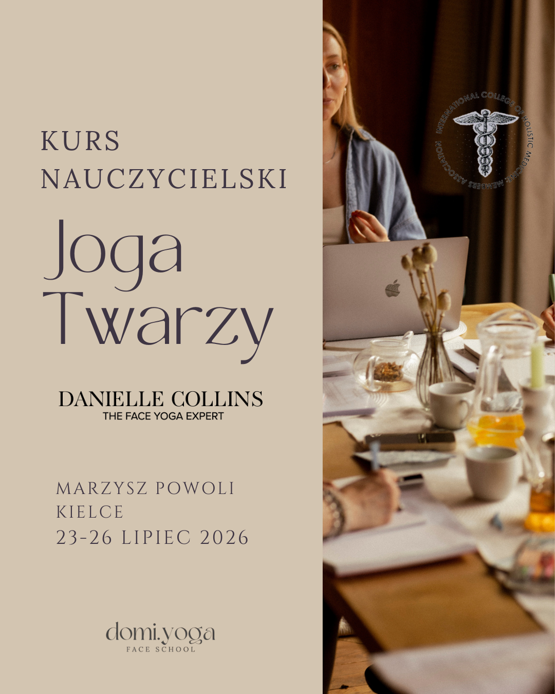 Joga Twarzy - certyfikowany kurs dla nauczycieli LIPIEC 2026